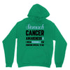 stomach cancer awaneress i wear periwinkle for someone special to me Unisex Hoodie