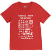 choose your weapon gamers V-Neck Tee