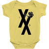 mgk t xx shirt flower black rose Baby Bodysuit