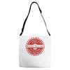 falling confucius Adjustable Strap Totes