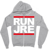 joe rogan run jre Zipper Hoodie