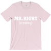 mr right in training T-Shirt