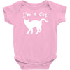 i am a cat lover Baby Onesie