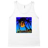 florida palm trees sunset Tank Top