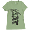 never stop fighting spirit Ladies Fitted T-Shirt