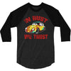 in rust we trust  rat beetle hot rod 3/4 Sleeve Shirt