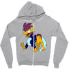malumian Zipper Hoodie