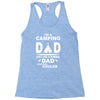 i'm a camping dad Racerback Tank