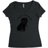 i caught the mouse Women's Triblend Scoop T-shirt