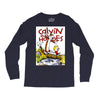 calvin hobbes Long Sleeve Shirts