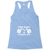 This Baby is Almost Out Racerback Tank