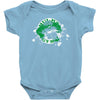 hulk's gym Baby Onesie