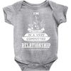 I Am Music Actually In A Very Commited Relationship Baby Onesie