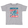 american football Toddler T-shirt
