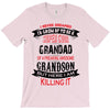 Super Cool Grandad Of A Freaking Awesome Grandson T-Shirt