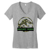 Military Morld T-Shirt Women's V-Neck T-Shirt