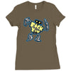 fuck you, human! Ladies Fitted T-Shirt