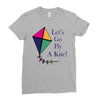 fly a kite Ladies Fitted T-Shirt