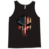 skull us flag Tank Top