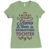 stolze mama einer grossartigen tochter hoodie Ladies Fitted T-Shirt