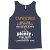 Capricorn Hated By Many Wanted By Plenty Disliked By Some Confronted B Tank Top
