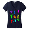 Fortnite Dance Women's V-Neck T-Shirt