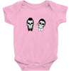 SKULL ON TWO FACE Baby Onesie