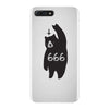 Black Bear Metal iPhone 7 Plus Case