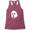 halloween mask Racerback Tank