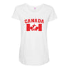 Canada Maternity Scoop Neck T-shirt