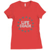 life coach funny inspiration Ladies Fitted T-Shirt
