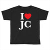 i love jesus christ Toddler T-shirt