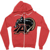army secondary Zipper Hoodie