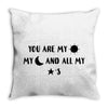 You are My Sun My Moon and All My Stars Throw Pillow