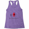 I Love Ethereum Racerback Tank