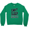can't sleep clowns show up Crewneck Sweatshirt