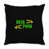 duck pond px990 best trending Throw Pillow