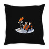 rock me amadeus Throw Pillow