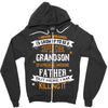 Super Cool Grandson Of A Freaking Awesome Father Zipper Hoodie