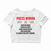 Pisces Woman Crop Top