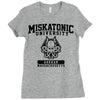 miskatonic university Ladies Fitted T-Shirt