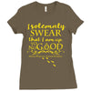 marauders map Ladies Fitted T-Shirt