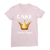 cake fashion nugget Ladies Fitted T-Shirt