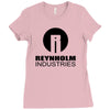 reynholm industries,,,,, Ladies Fitted T-Shirt