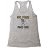 ski free and die Racerback Tank