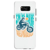 smile more, ride a motorcycle Samsung Galaxy S8