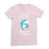 Funny Unicorn Ladies Fitted T-Shirt