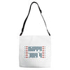 happy july 4th Adjustable Strap Totes