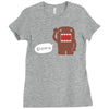 domo kun japanese tv, anime, manga comics Ladies Fitted T-Shirt
