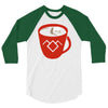 black coffee 3/4 Sleeve Shirt